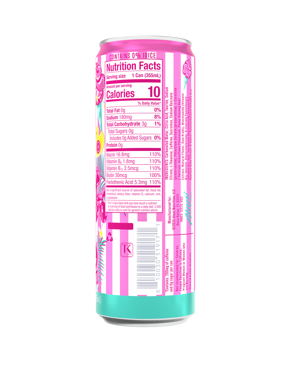 Energy Drink - Cotton Candy / 12 Pack V3 - image 3