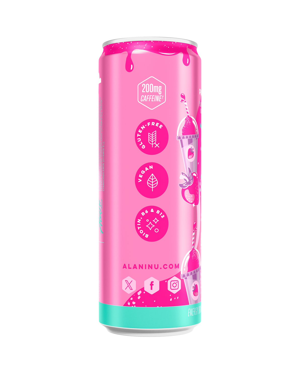 Energy Drink - Pink Slush / 12 Pack C0 - image 2