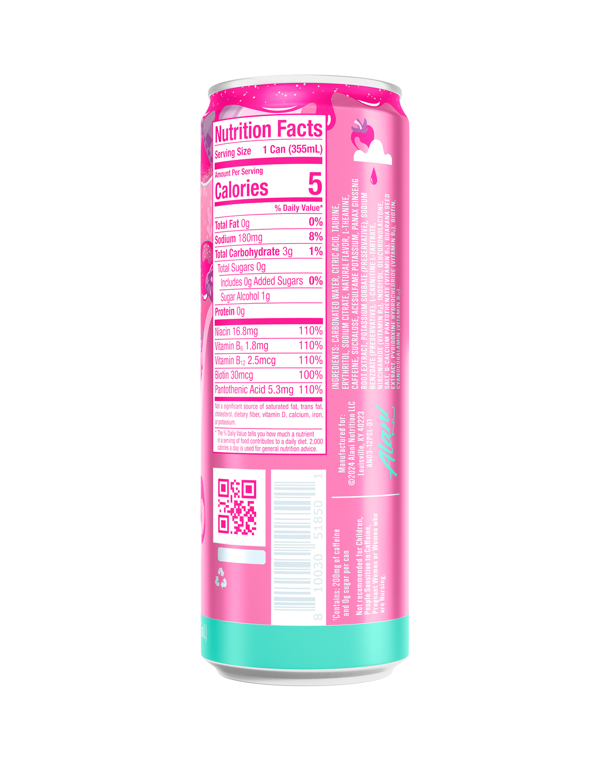 Energy Drink - Pink Slush / 12 Pack C0 - image 3