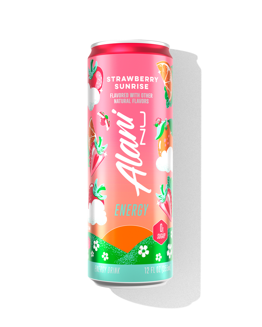 Energy Drink - Strawberry Sunrise / 12 Pack F3 - image 1