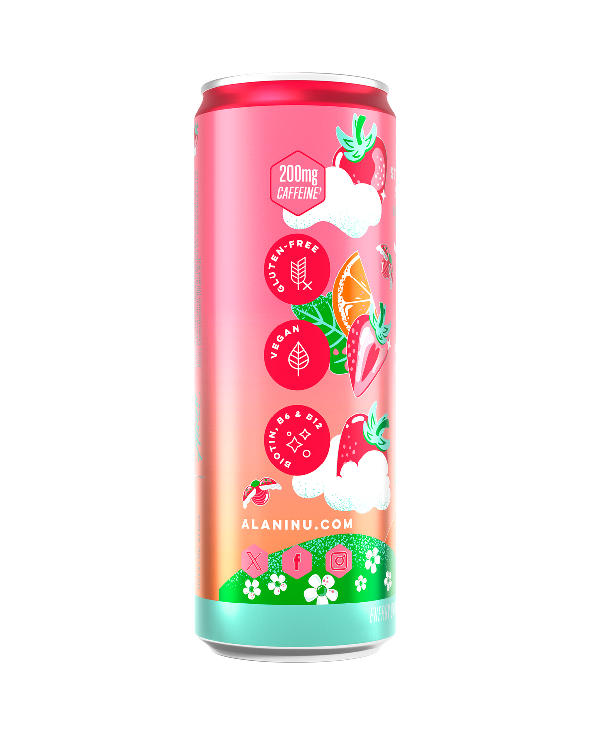 Energy Drink - Strawberry Sunrise / 12 Pack F3 - image 2