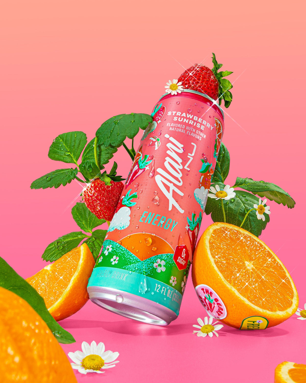 Energy Drink - Strawberry Sunrise / 12 Pack F3 - image 4