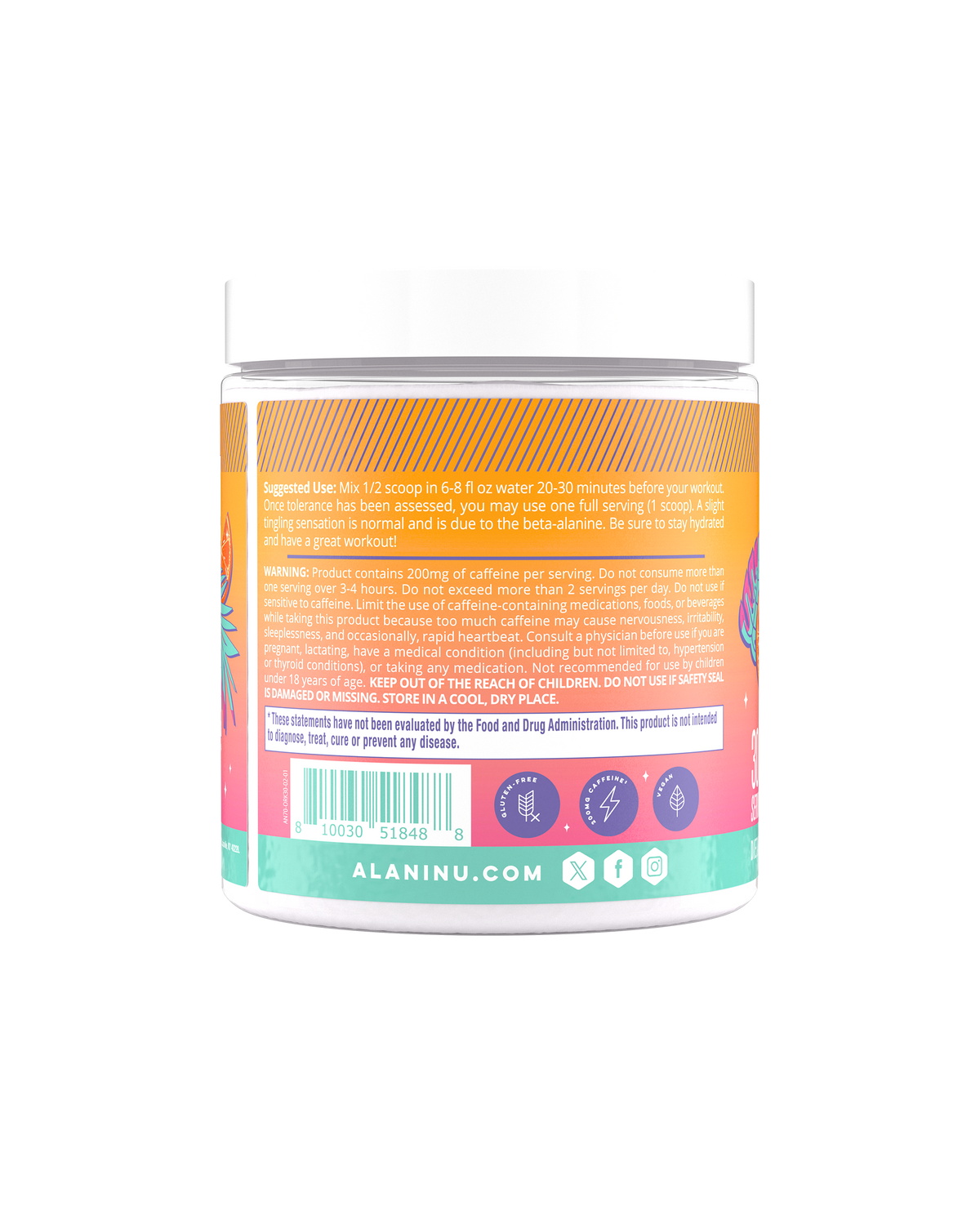 Pre-Workout - Orange Kiss / 30 Servings Z6 - image 3