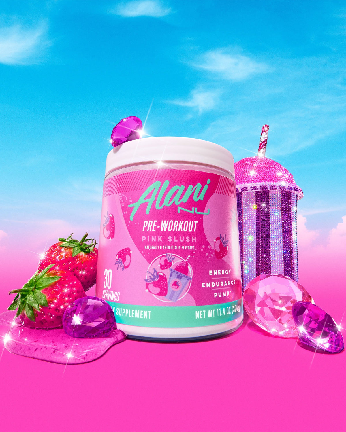 Pre-Workout - Pink Slush / 30 Servings Q7 - image 4
