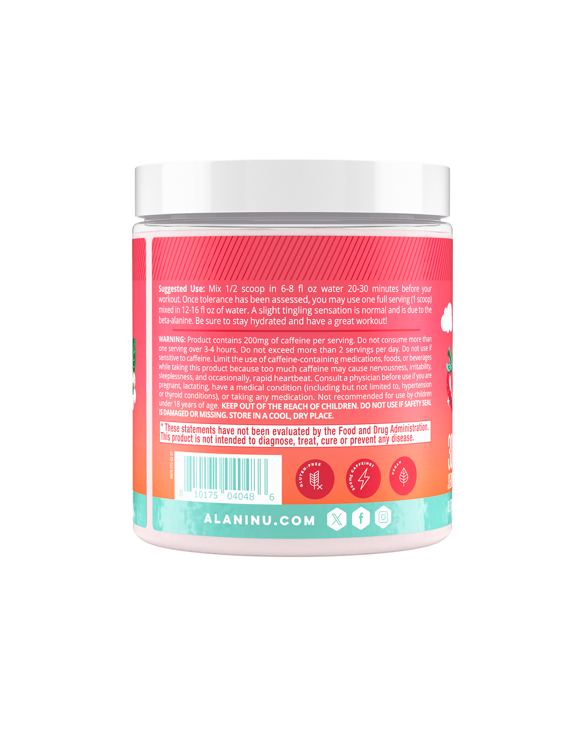 Pre-Workout - Strawberry Sunrise / 30 Servings P7 - image 3