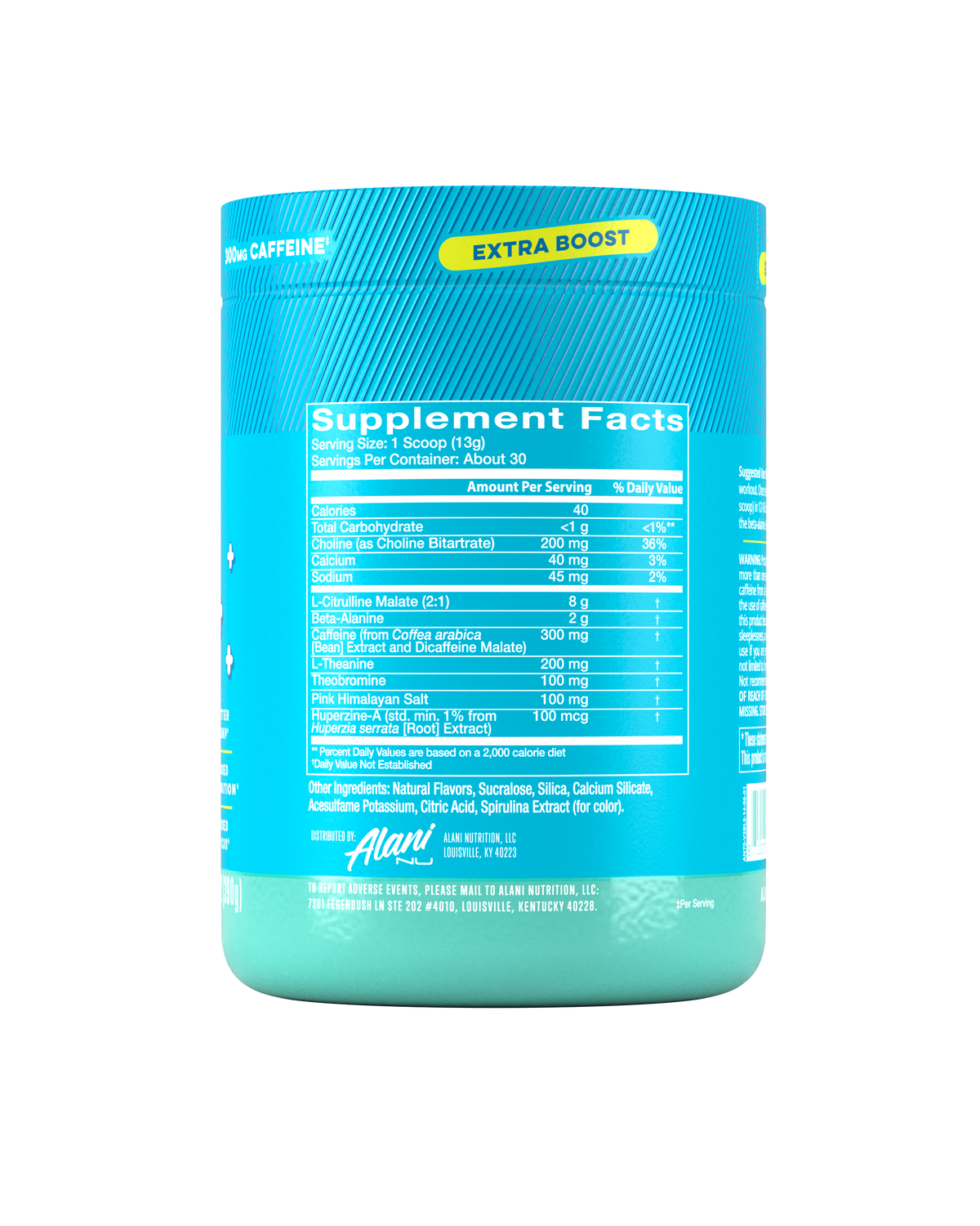 Pre-Workout+ - Blue Slush / 30 Servings W0 - image 2