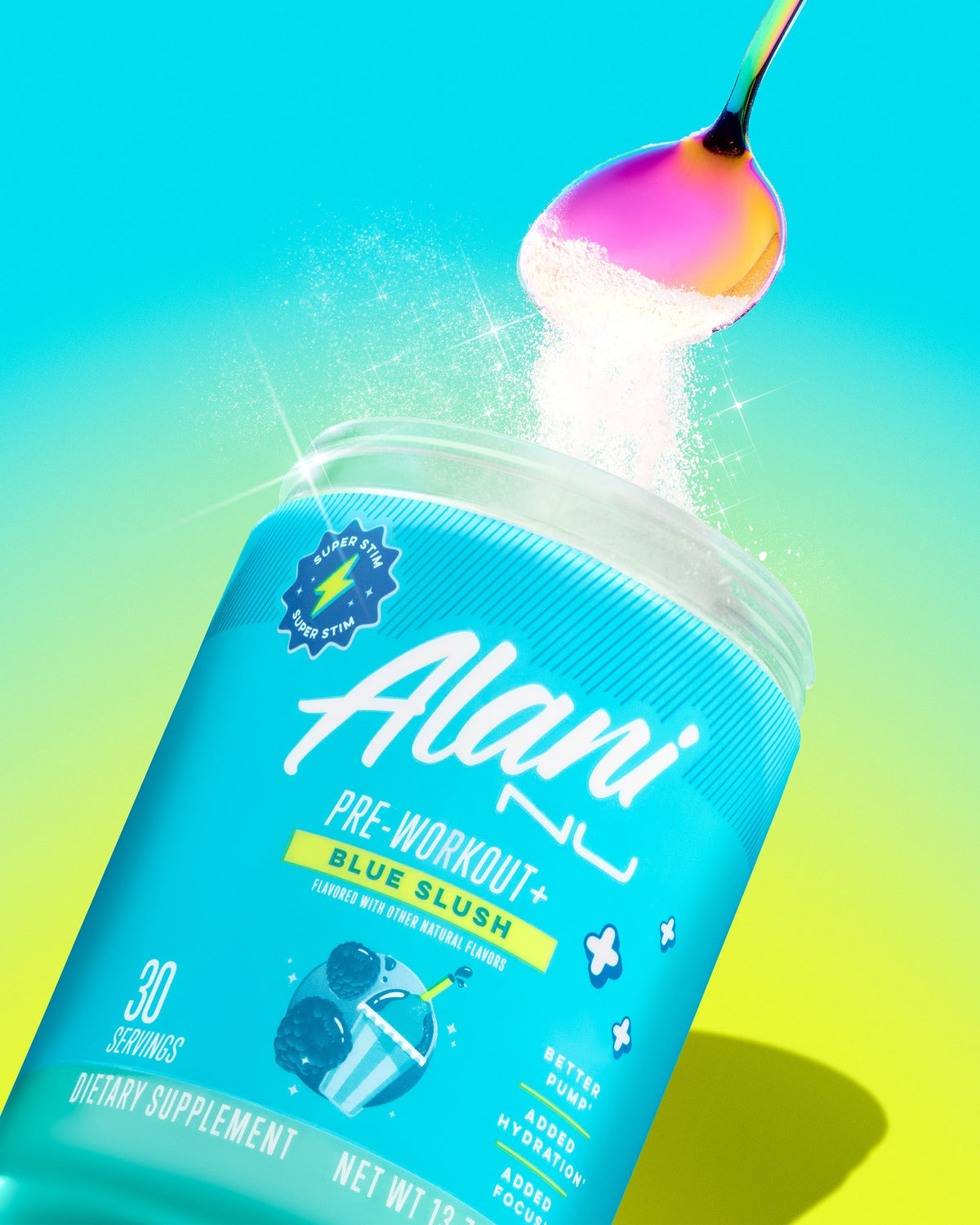 Pre-Workout+ - Blue Slush / 30 Servings W0 - image 5