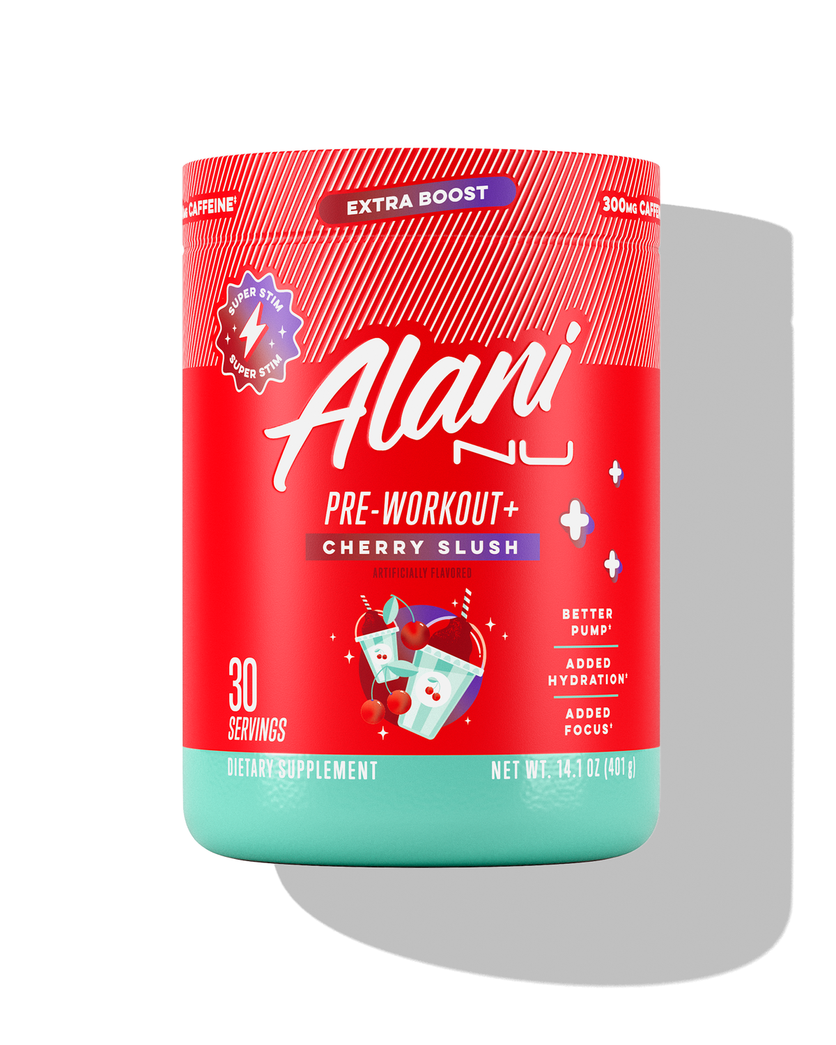 Pre-Workout+ - Cherry Slush / 30 Servings B4 - image 1