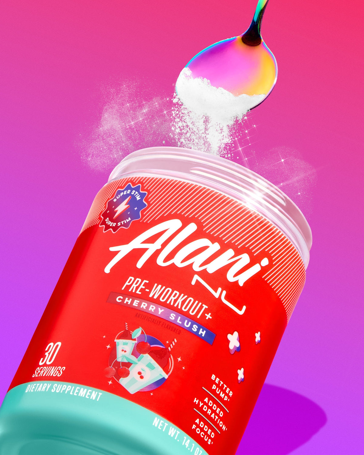 Pre-Workout+ - Cherry Slush / 30 Servings B4 - image 5