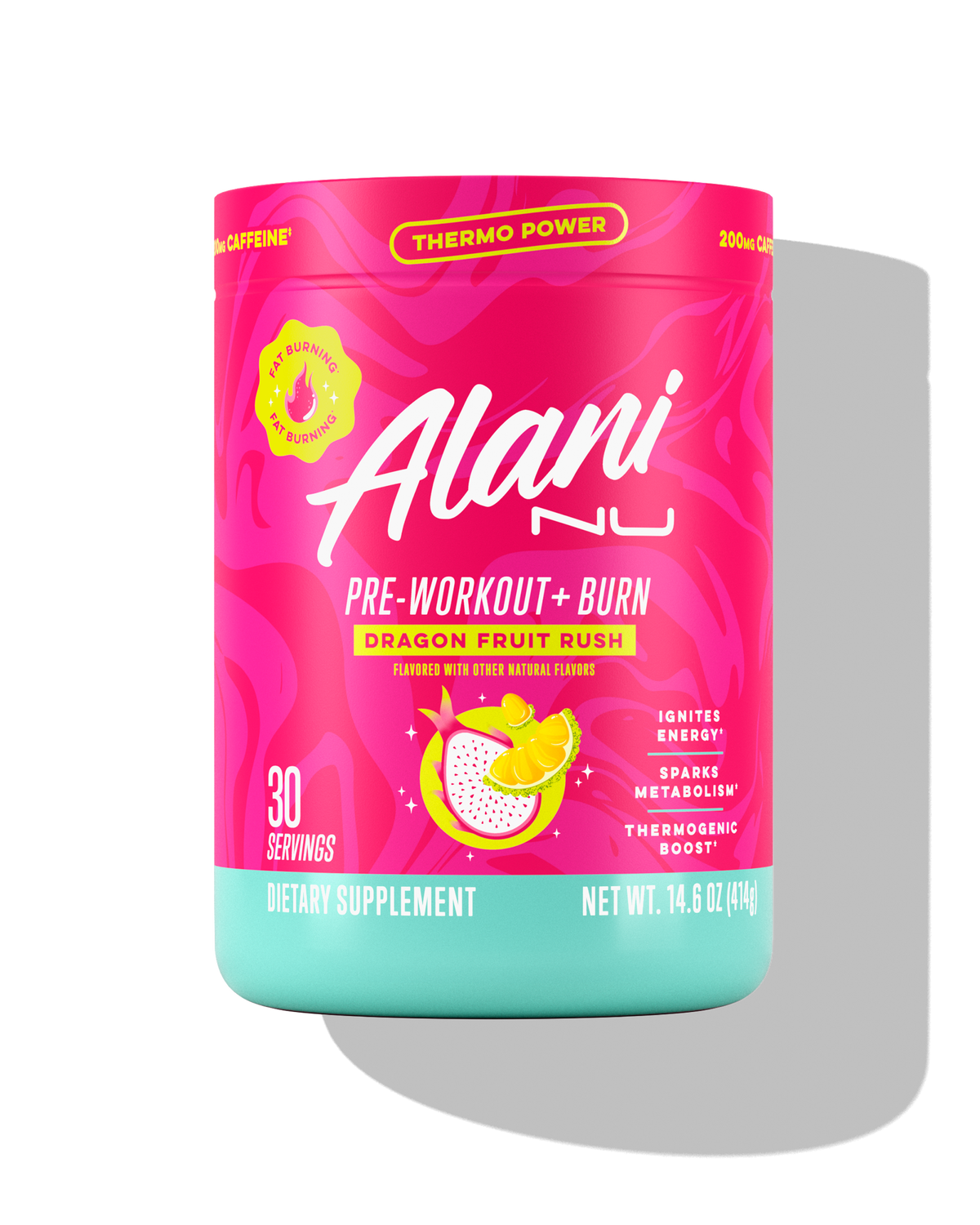 Pre-Workout+ Burn - Dragon Fruit Rush / 30 Servings Z4 - image 1