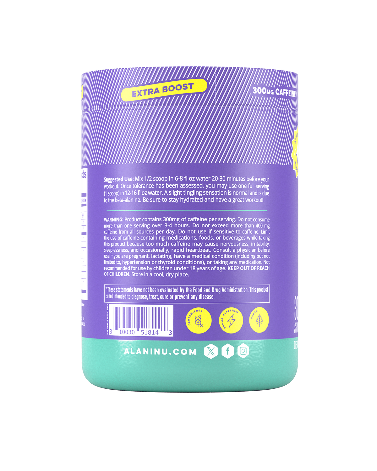 Pre-Workout+ - Frozen Lemonade / 30 Servings R0 - image 3