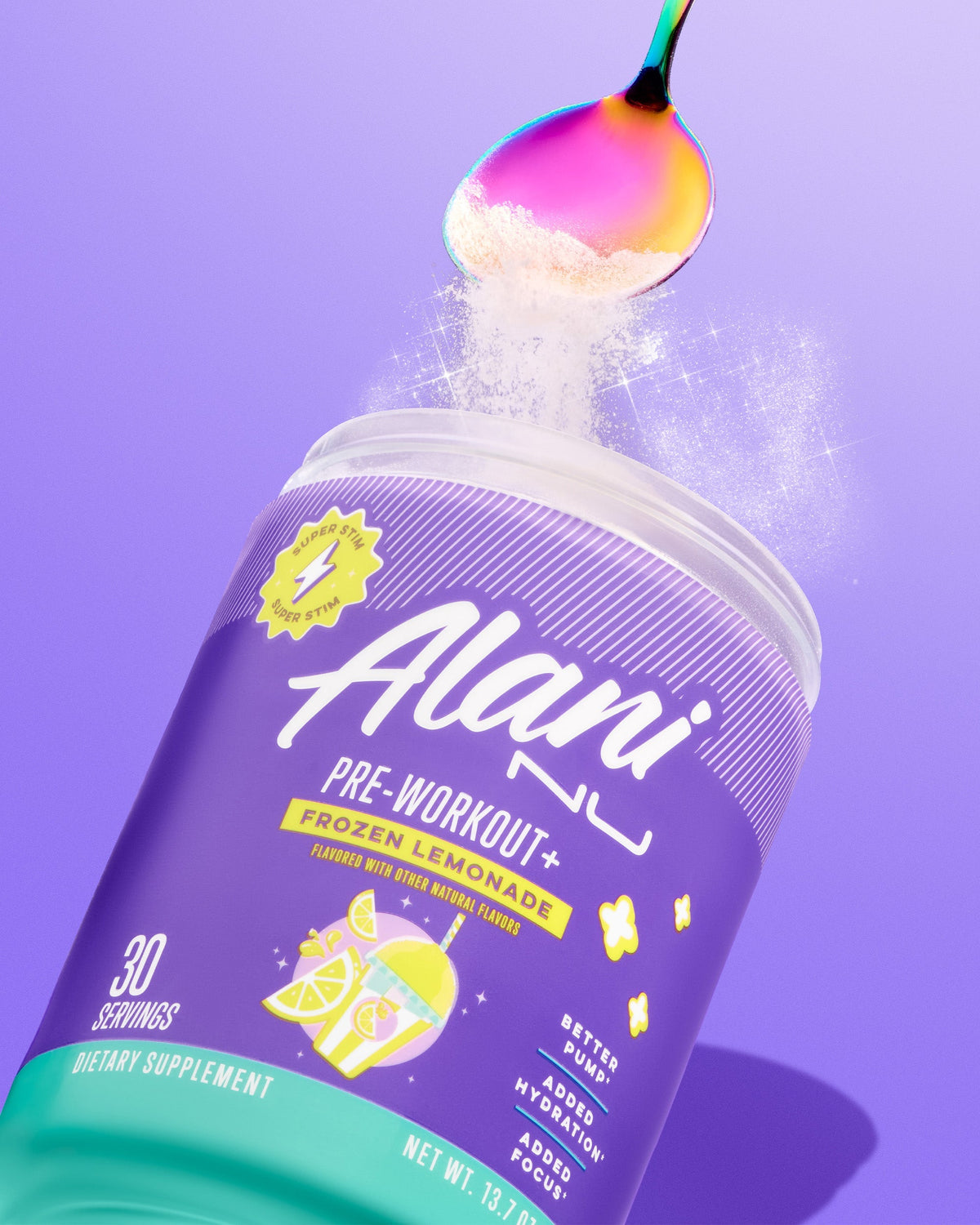 Pre-Workout+ - Frozen Lemonade / 30 Servings R0 - image 4