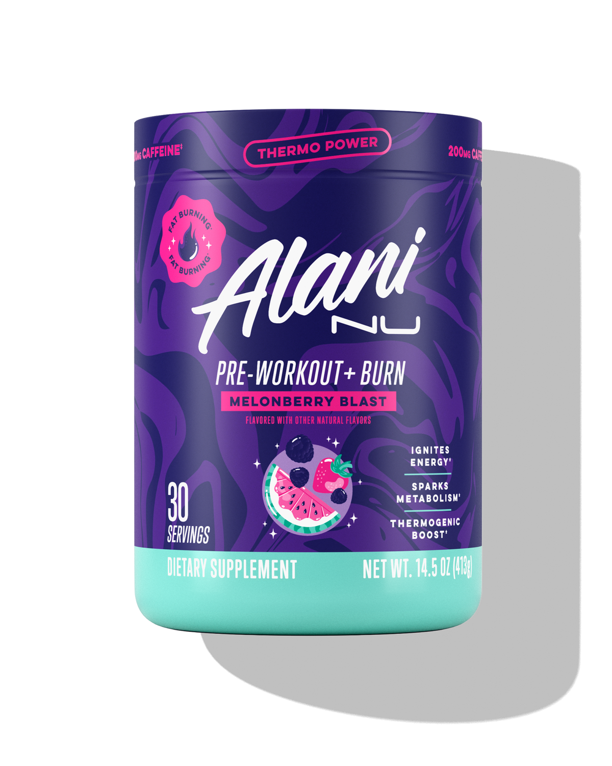 Pre-Workout+ Burn - Melonberry Blast / 30 Servings I9 - image 1