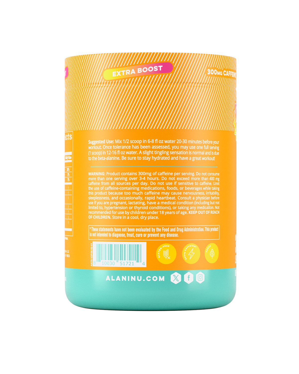 Pre-Workout+ - Paradise Swirl / 30 Servings V5 - image 3
