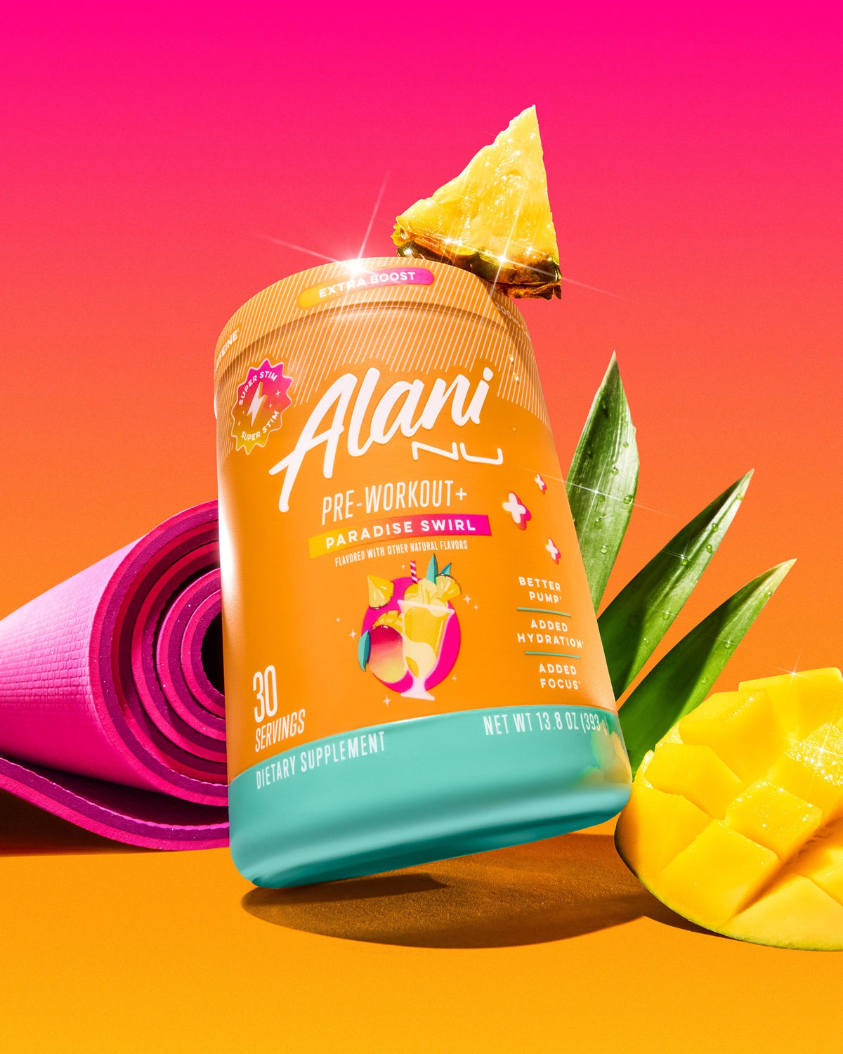 Pre-Workout+ - Paradise Swirl / 30 Servings V5 - image 4