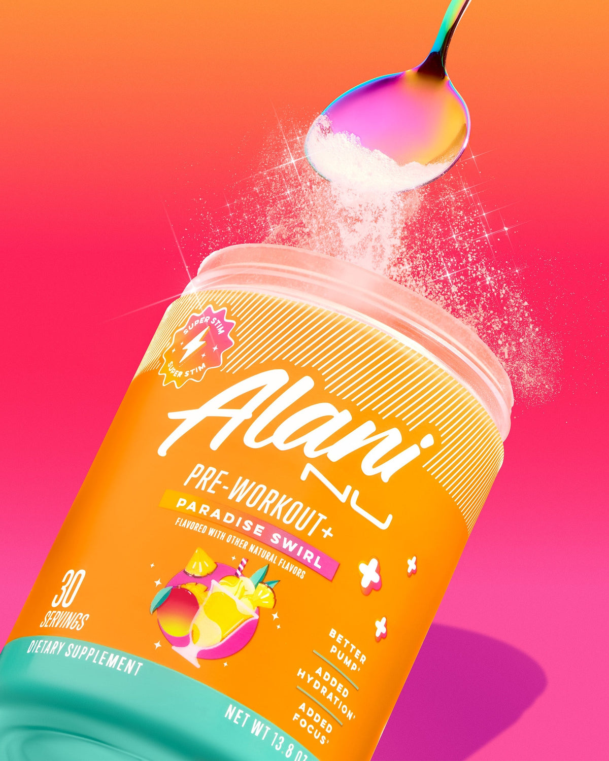 Pre-Workout+ - Paradise Swirl / 30 Servings V5 - image 5