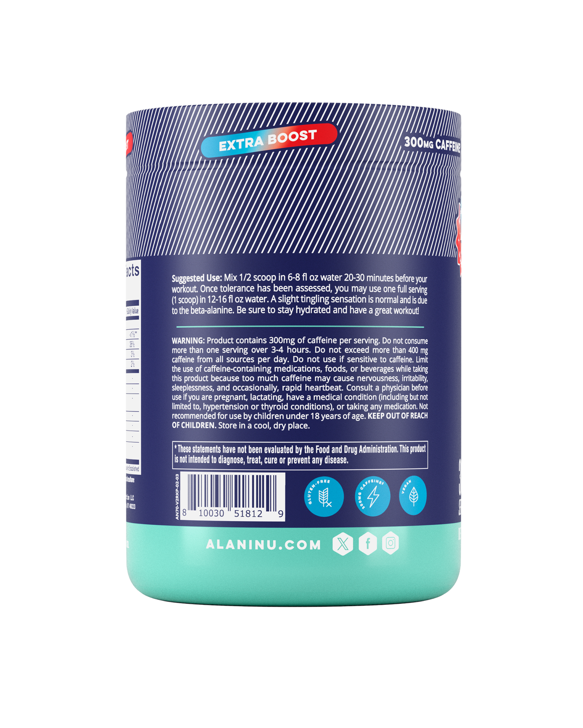 Pre-Workout+ - Rocket Pop / 30 Servings X5 - image 3