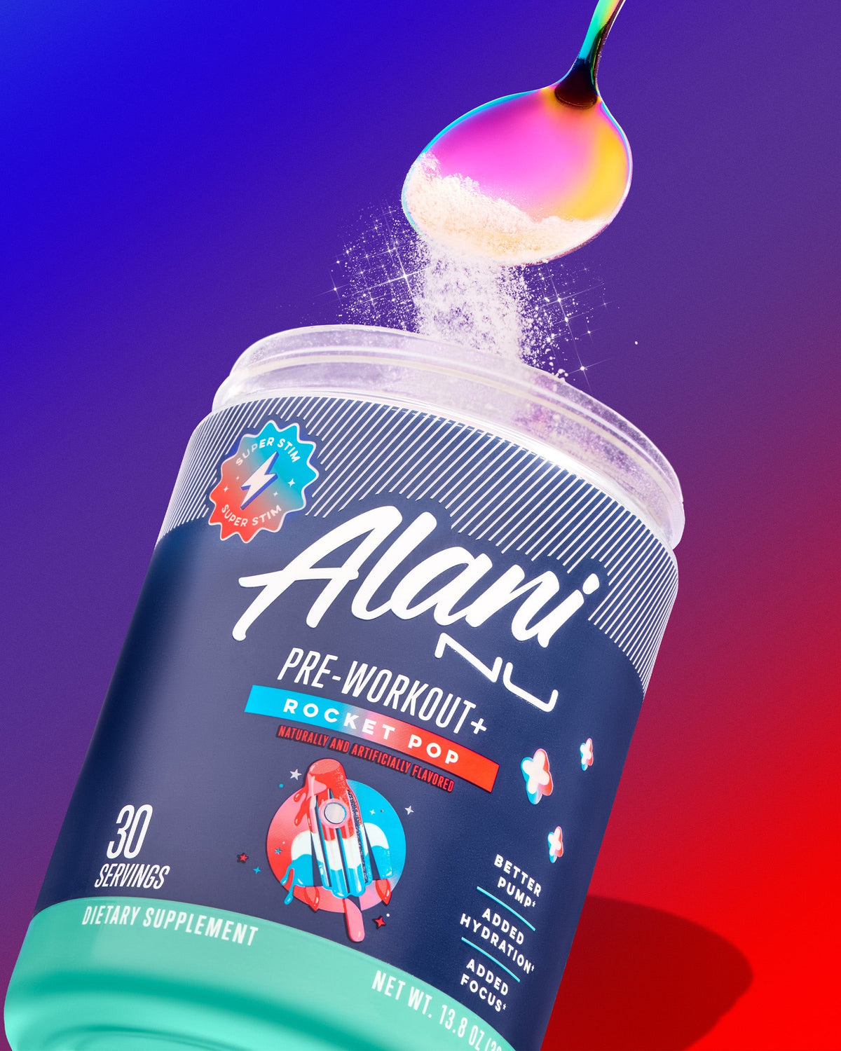 Pre-Workout+ - Rocket Pop / 30 Servings X5 - image 5