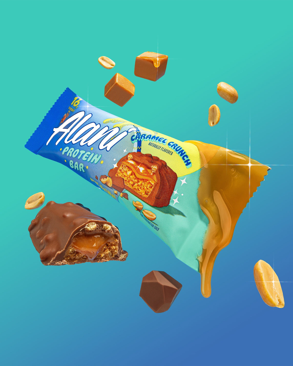Protein Bar - Caramel Crunch / 12 Pack U0 - image 5