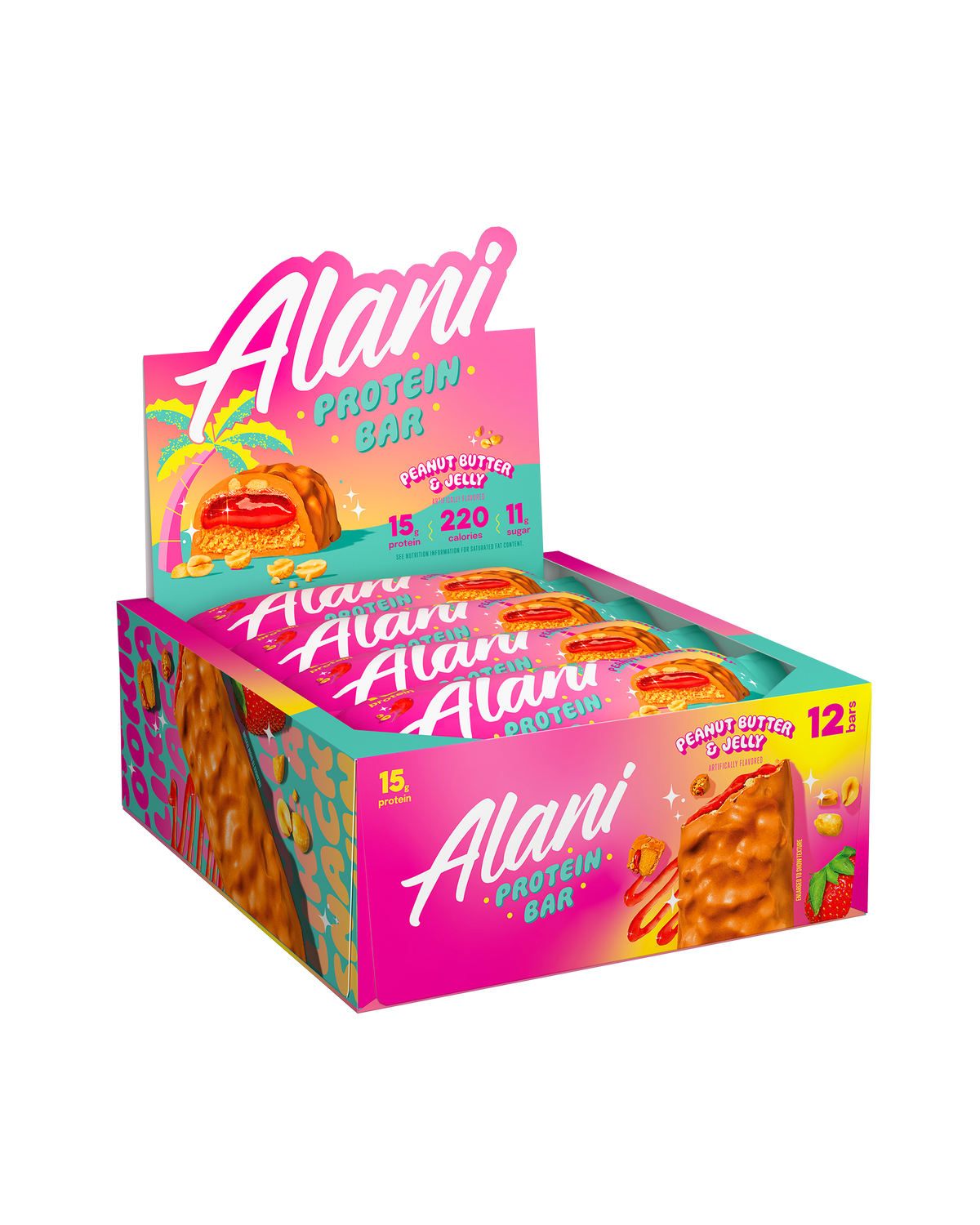 Protein Bar - Peanut Butter & Jelly / 12 Pack A4 - image 4
