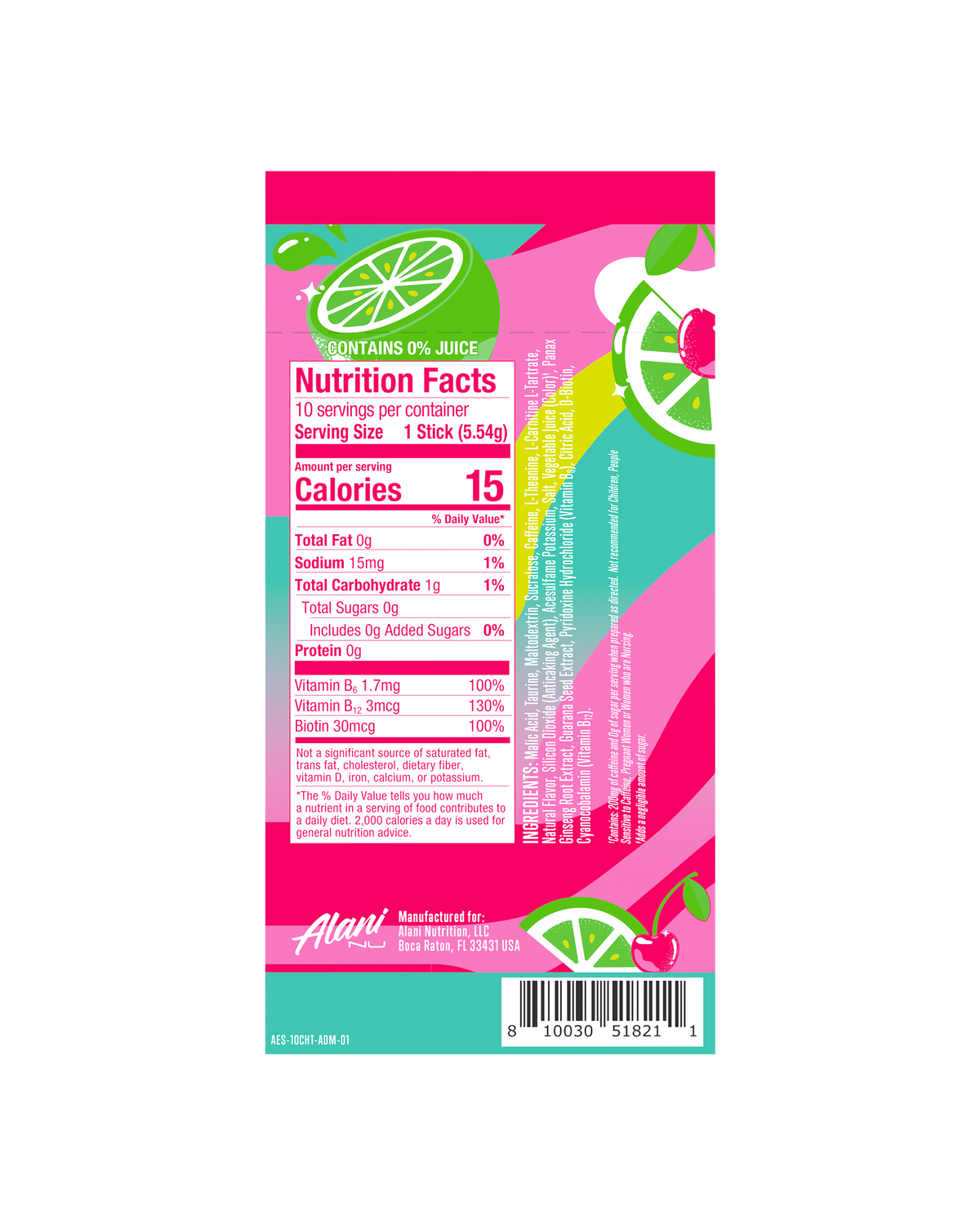 Energy Sticks - Cherry Twist / 10 Pack N5 - image 3