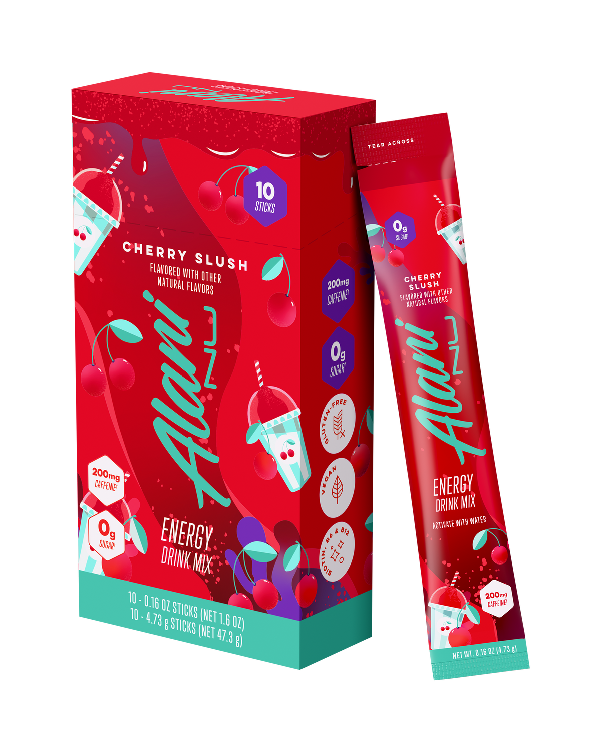 Energy Sticks - Cherry Slush / 10 Pack U1 - image 2