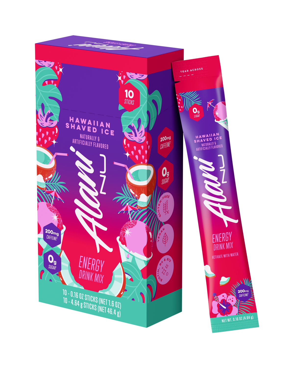 Energy Sticks - Hawaiian Shaved Ice / 10 Pack R5 - image 2