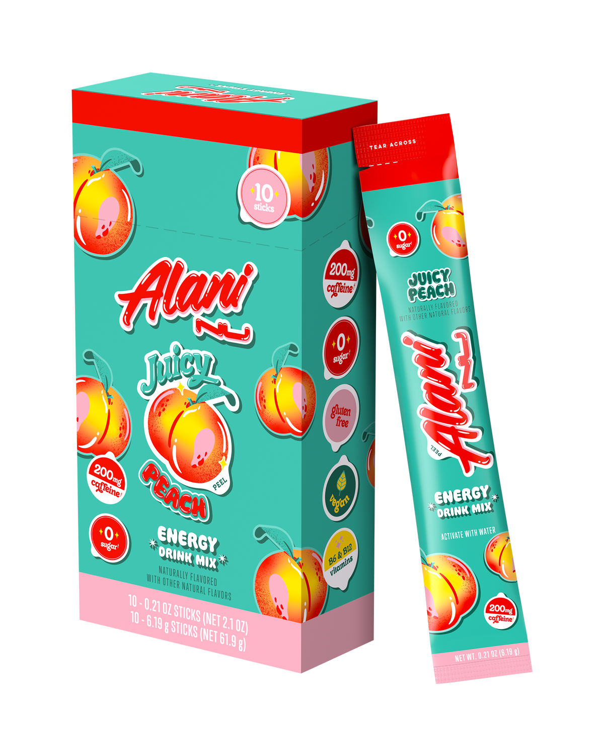 Energy Sticks - Juicy Peach / 10 Pack L5 - image 2