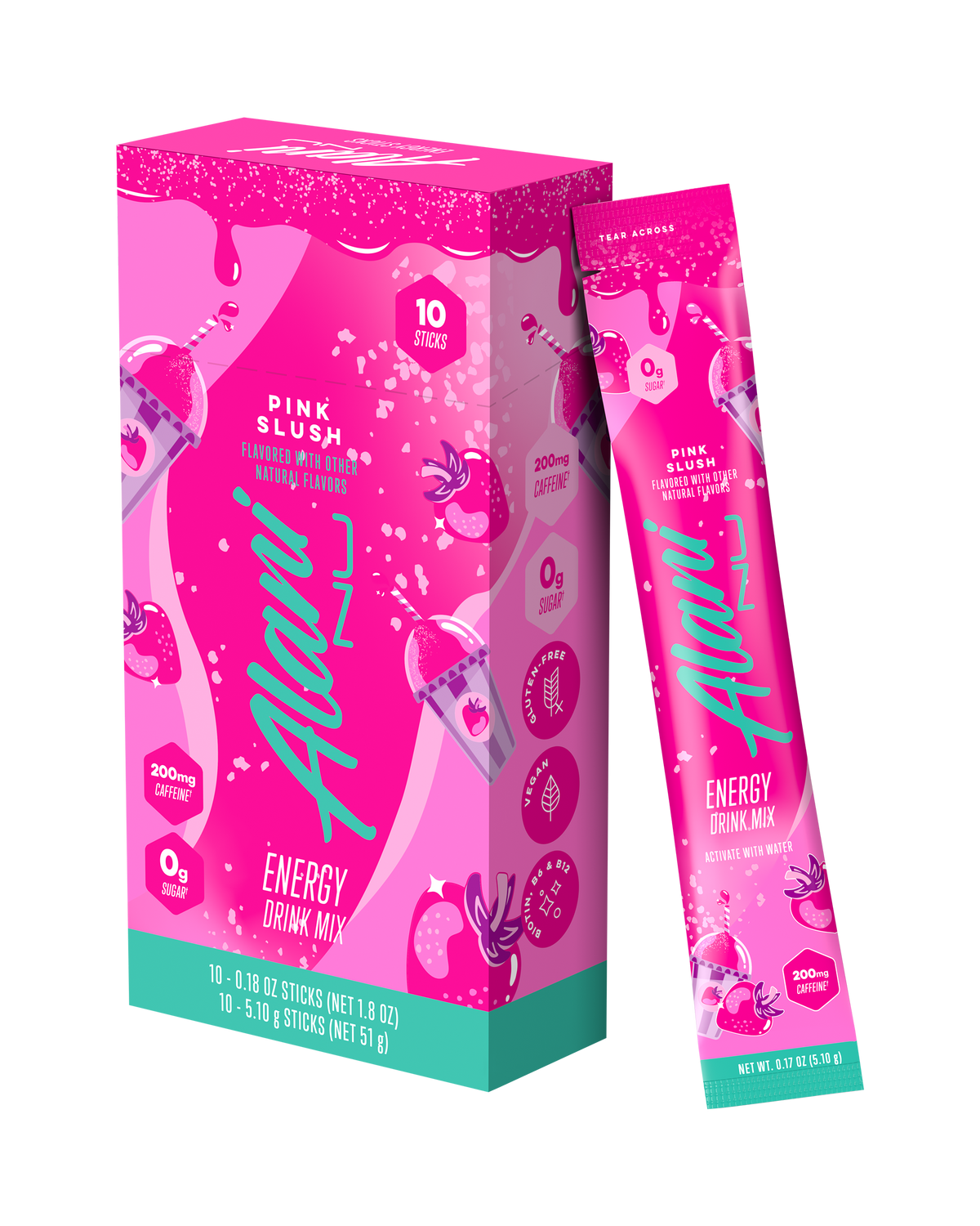Energy Sticks - Pink Slush / 10 Pack N1 - image 2