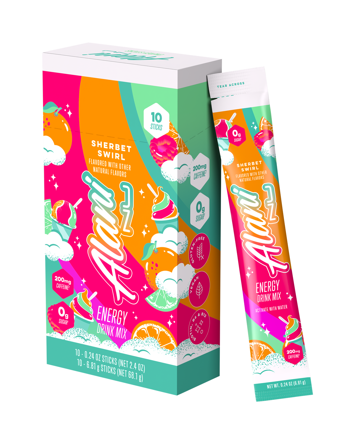 Energy Sticks - Sherbet Swirl / 10 Pack P3 - image 2