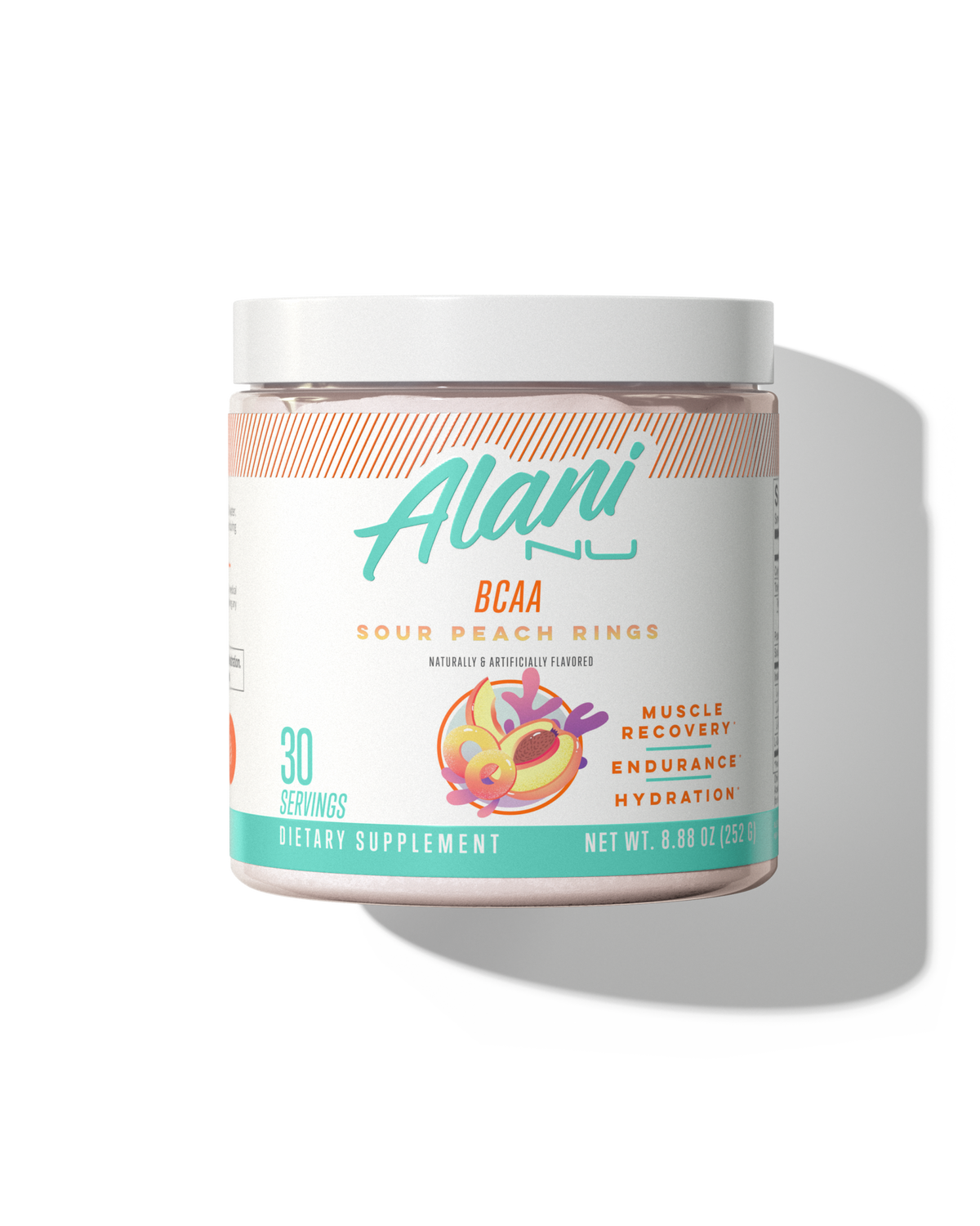 BCAA - Sour Peach Rings / 30 Servings U9 - image 1