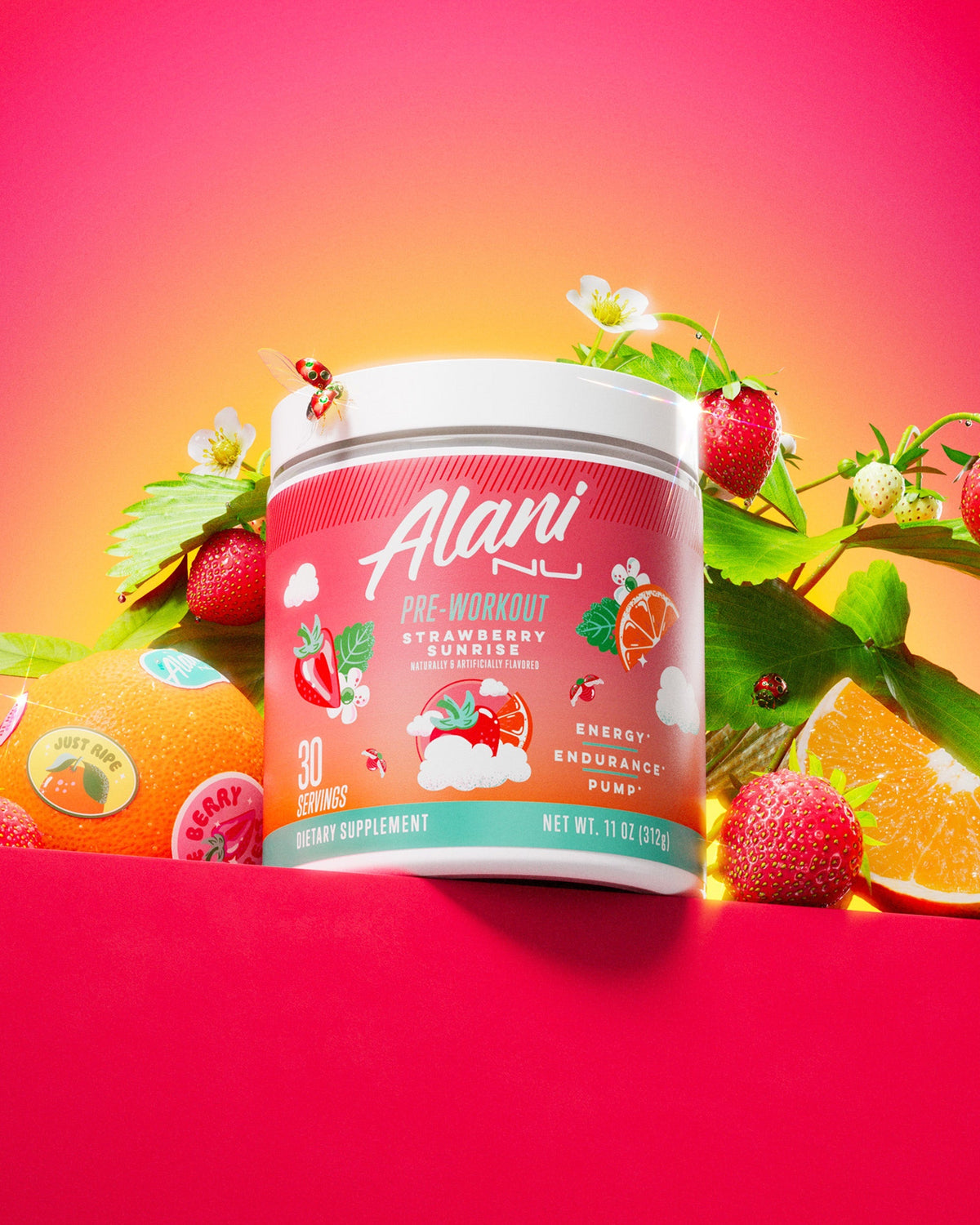 Pre-Workout - Strawberry Sunrise / 30 Servings P7 - image 5