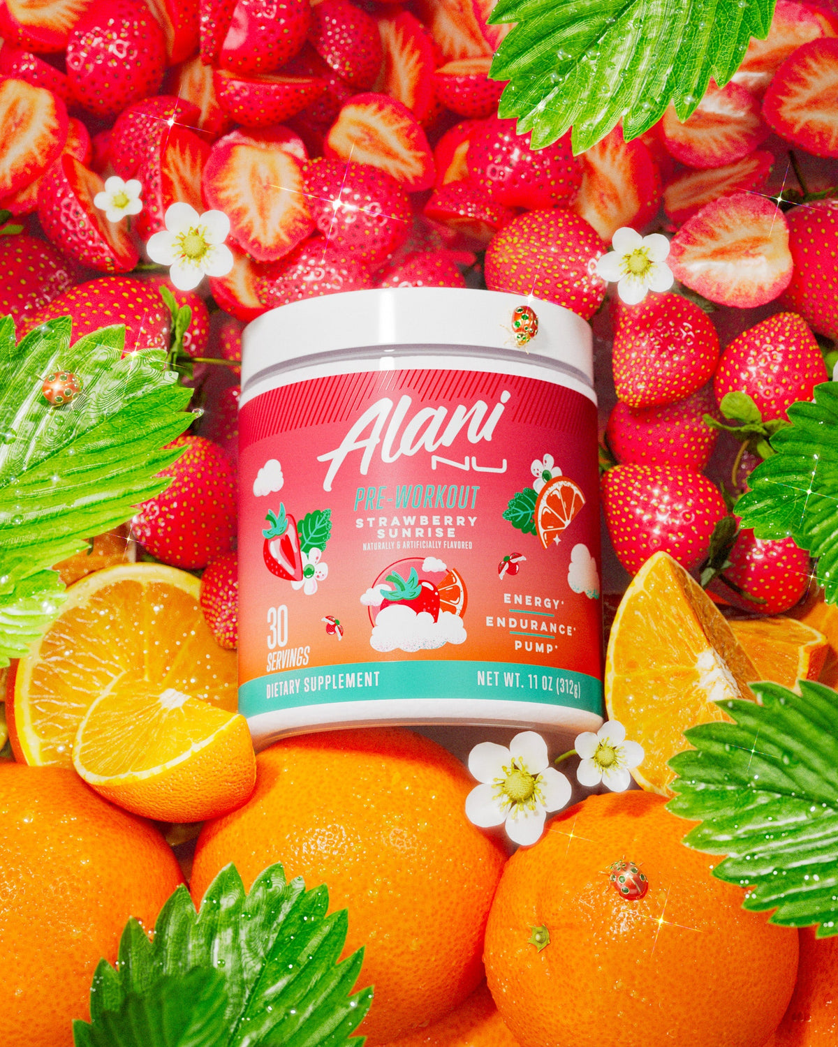 Pre-Workout - Strawberry Sunrise / 30 Servings P7 - image 4