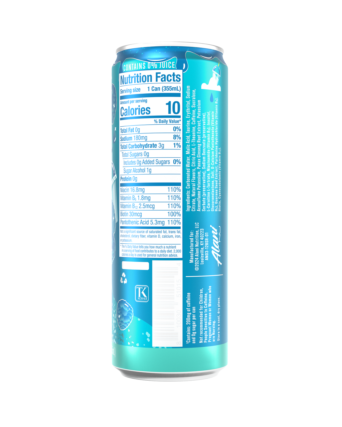 Energy Drink - Blue Slush / 12 Pack C9 - image 3