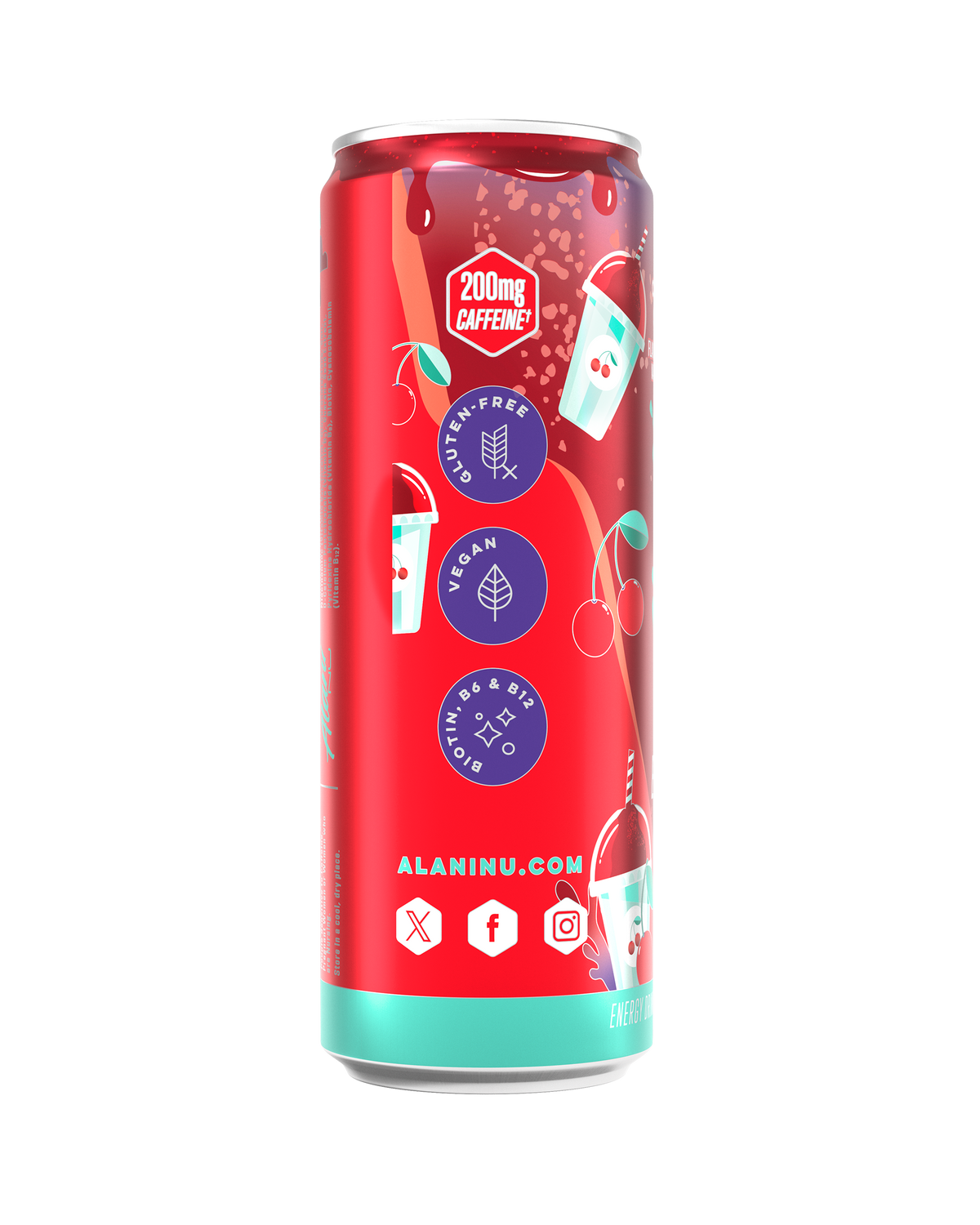 Energy Drink - Cherry Slush / 12 Pack D4 - image 2
