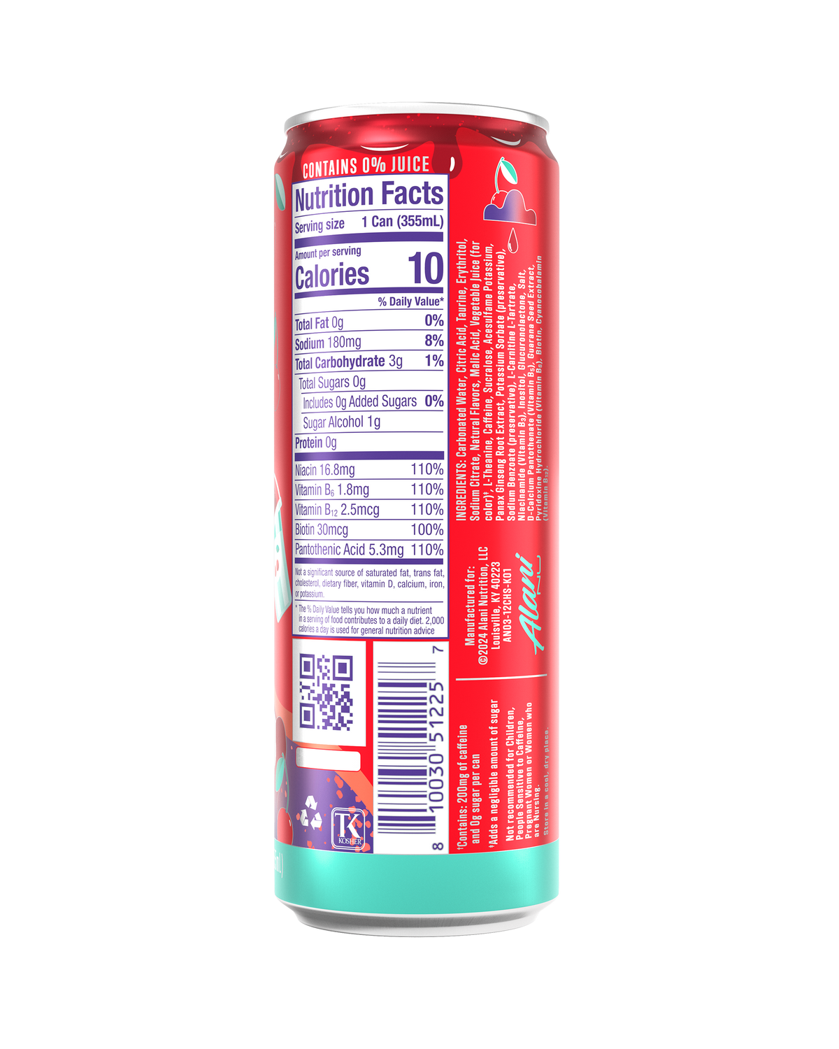 Energy Drink - Cherry Slush / 12 Pack D4 - image 3