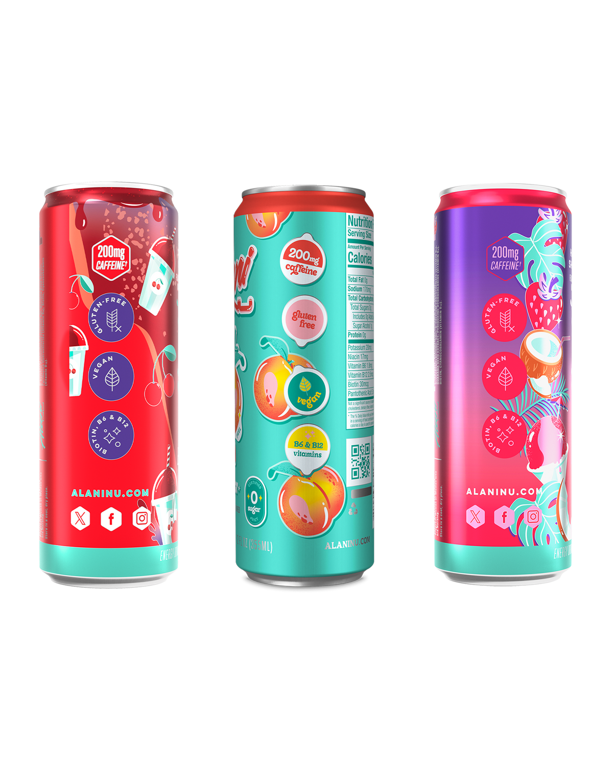 Energy Drink - Beach Blend / 12 Pack O0 - image 2
